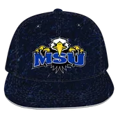 W Republic Velvet Snapback Cap Morehead State Eagles 1024-134