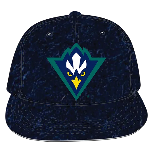 W Republic Velvet Snapback Cap North Carolina Wilmington Seahawks 1024-139