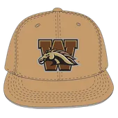 W Republic Velvet Snapback Cap Western Michigan Broncos 1024-157