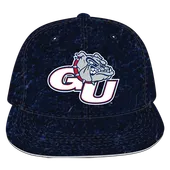 W Republic Velvet Snapback Cap Gonzaga Bulldogs 1024-187