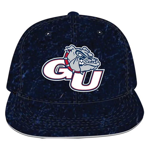 W Republic Velvet Snapback Cap Gonzaga Bulldogs 1024-187