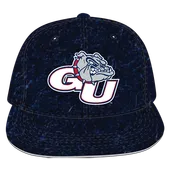 W Republic Velvet Snapback Cap Gonzaga Bulldogs 1024-187