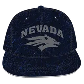 W Republic Velvet Snapback Cap Nevada Wolf Pack 1024-193