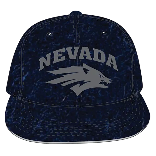 W Republic Velvet Snapback Cap Nevada Wolf Pack 1024-193