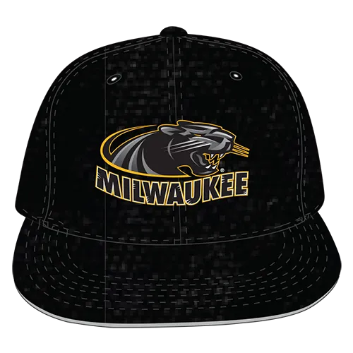 W Republic Velvet Snapback Cap Wisconsin Milwaukee Panthers 1024-199