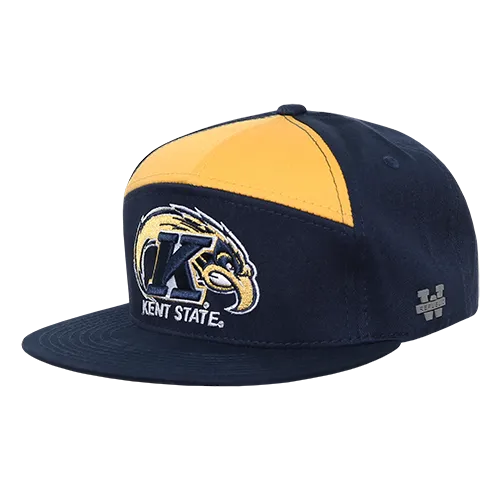 W Republic 7 Panel College Cap Kent State Golden Flashes 1026-128