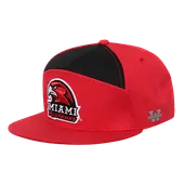 W Republic 7 Panel College Cap Miami Of Ohio Redhawks 1026-131