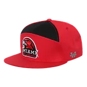 W Republic 7 Panel College Cap Miami Of Ohio Redhawks 1026-131