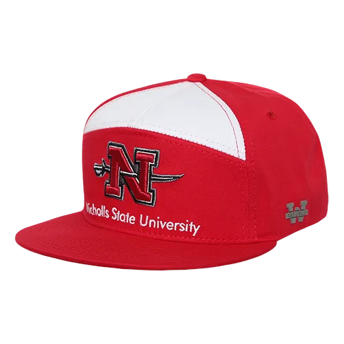 W Republic 7 Panel College Cap Nicholls State Colonels 1026-138