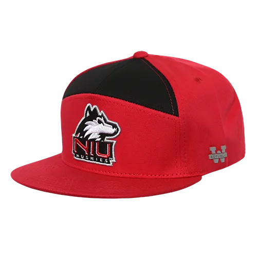 W Republic 7 Panel College Cap Northern Illinois Huskies 1026-142