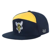 W Republic 7 Panel College Cap University Of Rochester Yellowjackets 1026-146