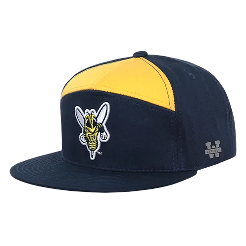 W Republic 7 Panel College Cap University Of Rochester Yellowjackets 1026-146