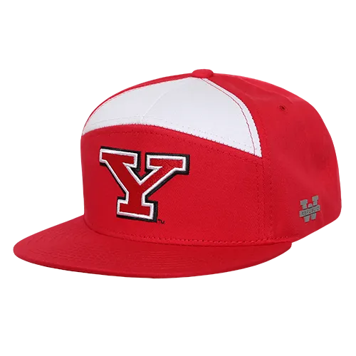 W Republic 7 Panel College Cap Youngstown State Penguins 1026-159