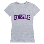 W Republic Game Day Women's Shirt University Of Evansville Purple Aces 501-424