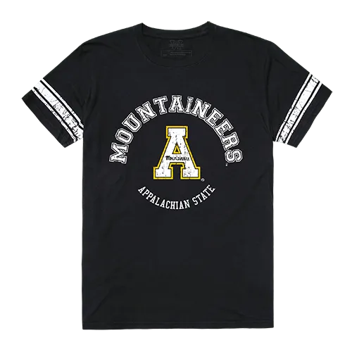 W Republic Men's Football Tee Shirt Appalachian State Mountaineers 504-104
