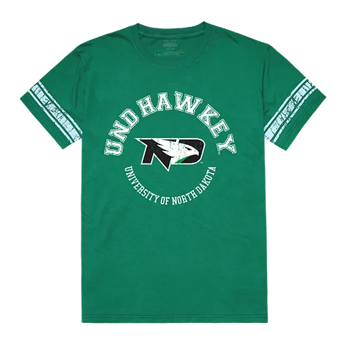 W Republic Men's Football Tee Shirt University Of North Dakota 504-141