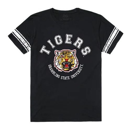 W Republic Men's Football Tee Shirt Grambling State Tigers 504-170