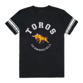 W Republic Men's Football Tee Shirt Cal State Dominguez Hills Toros 504-175