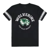 W Republic Men's Football Tee Shirt Utah Valley University Wolverines 504-210