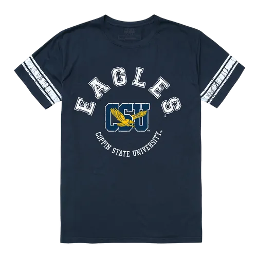 W Republic Men's Football Tee Shirt Coppin State Eagles 504-286