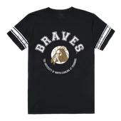 W Republic Men's Football Tee Shirt Unc Pembroke Braves 504-352