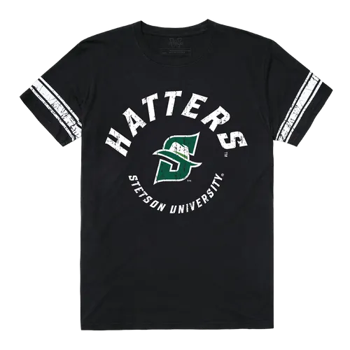 W Republic Men's Football Tee Shirt Stetson University Hatters 504-387