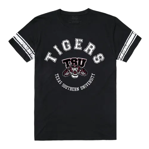 W Republic Men's Football Tee Shirt Texas Southern Tigers 504-393