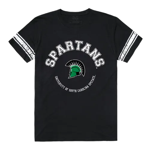 W Republic Men's Football Tee Shirt Usc Upstate Spartans 504-443