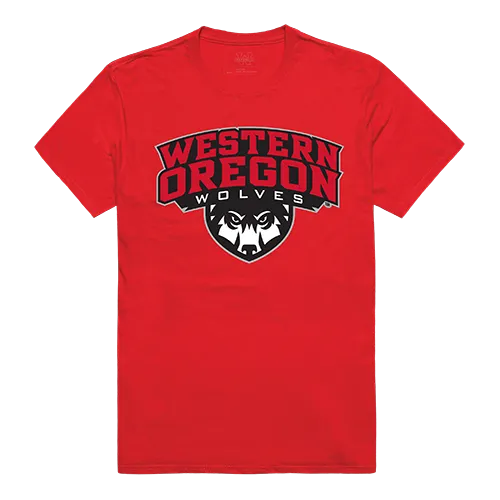 W Republic The Freshman Tee Shirt Western Oregon Wolves 506-406