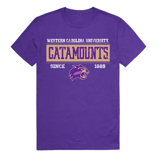 W Republic College Established Tee Shirt Western Carolina Catamounts 507-156