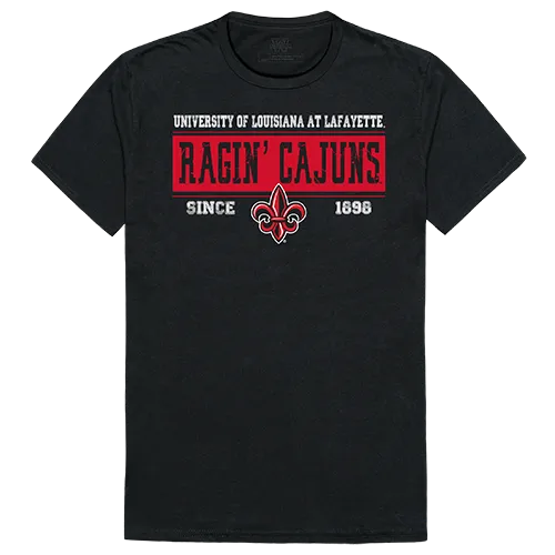 W Republic College Established Tee Shirt Louisiana Lafayette Ragin Cajuns 507-189