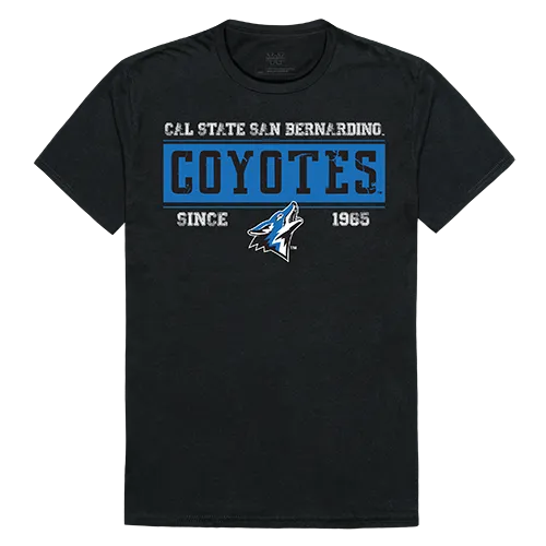 W Republic College Established Tee Shirt Cal State San Bernardino Coyotes 507-207