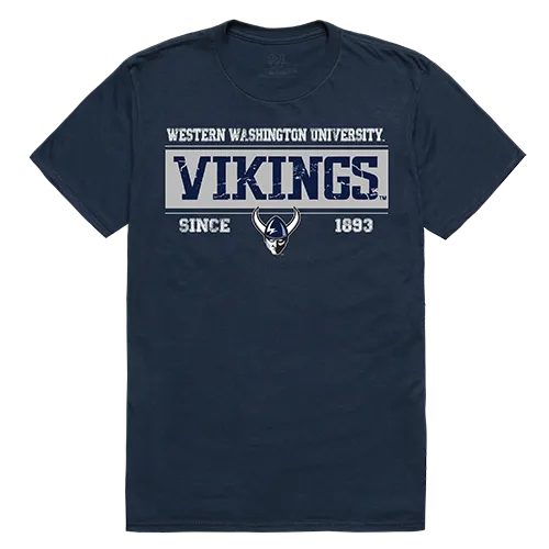 W Republic College Established Tee Shirt Western Washington Vikings 507-252