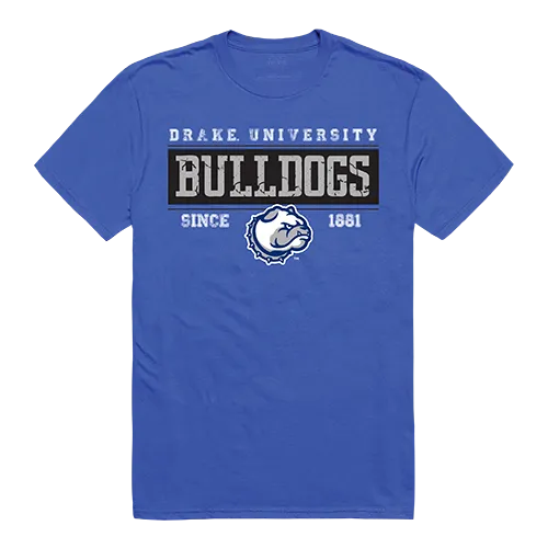 W Republic College Established Tee Shirt Drake University Bulldogs 507-292