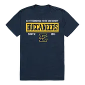 W Republic College Established Tee Shirt East Tennessee State Buccaneers 507-294