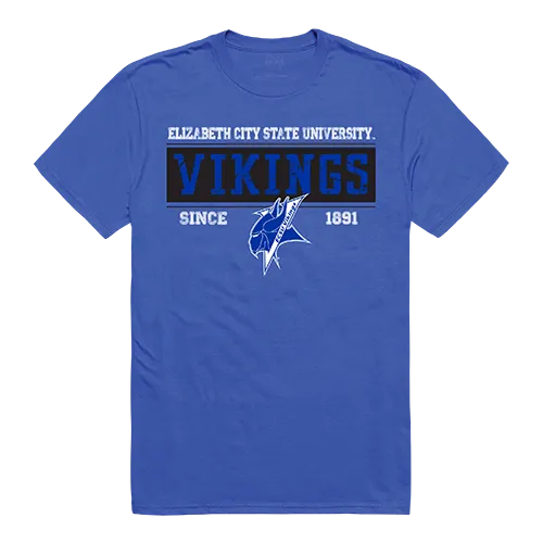 W Republic College Established Tee Shirt Elizabeth City State Vikings 507-297