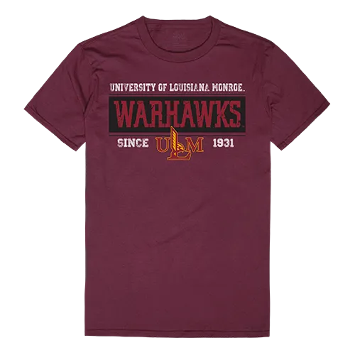 W Republic College Established Tee Shirt Louisiana-Monroe Warhawks 507-331