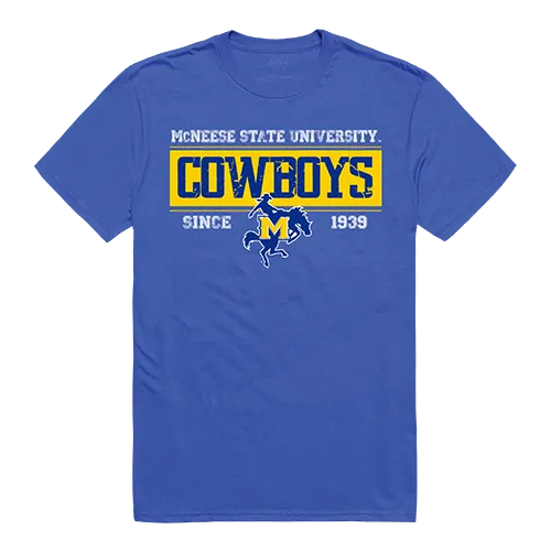 W Republic College Established Tee Shirt Mcneese State Cowboys 507-338