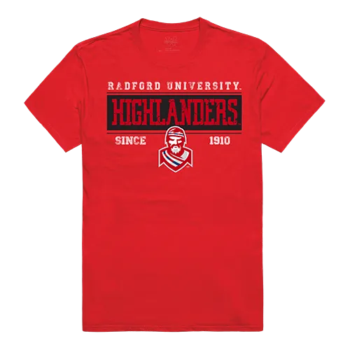 W Republic College Established Tee Shirt Radford Highlanders 507-366