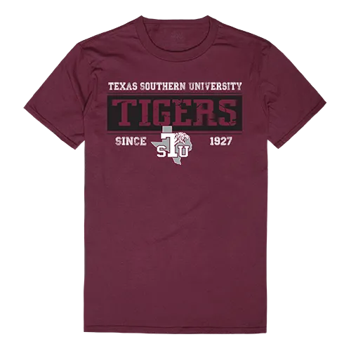 W Republic College Established Tee Shirt Texas Southern Tigers 507-393