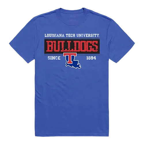 W Republic College Established Tee Shirt Louisiana Tech Bulldogs 507-419