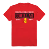 W Republic College Established Tee Shirt Pitt State Gorillas 507-427