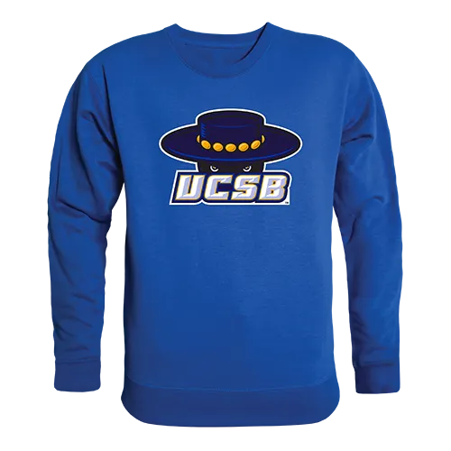 W Republic College Crewneck Sweatshirt Uc Santa Barbara Gauchos 508-112