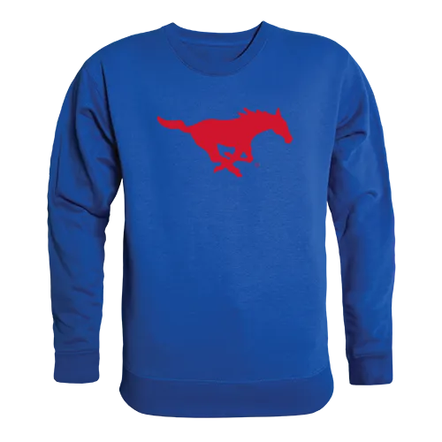 W Republic College Crewneck Sweatshirt Southern Methodist Mustangs 508-150