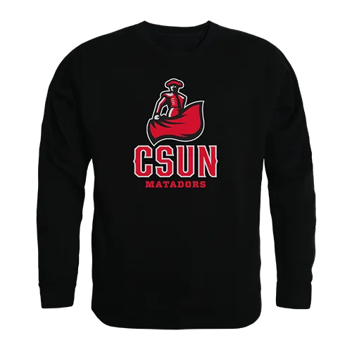 W Republic College Crewneck Sweatshirt Cal State Northridge Matadors 508-166