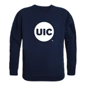 W Republic College Crewneck Sweatshirt Illinois-Chicago Flames 508-180