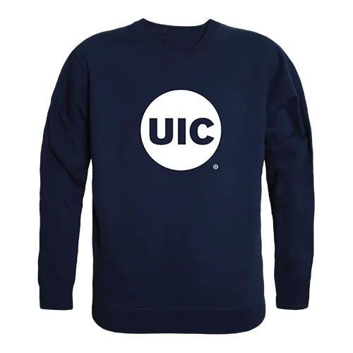 W Republic College Crewneck Sweatshirt Illinois-Chicago Flames 508-180