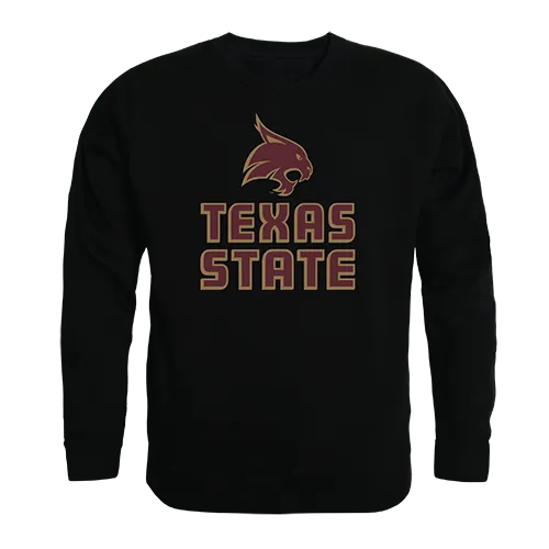 W Republic College Crewneck Sweatshirt Texas State Bobcats 508-181