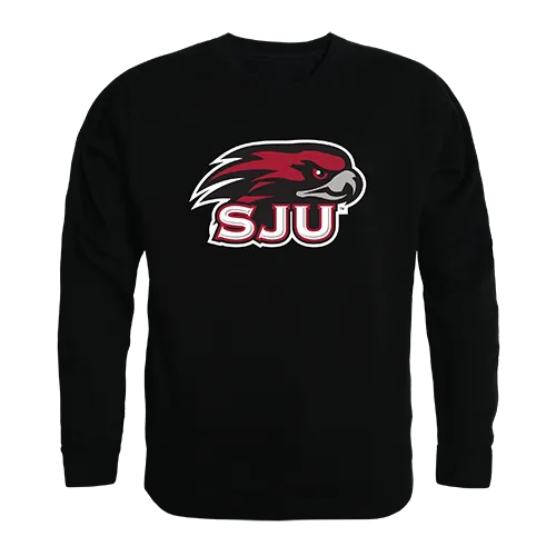 W Republic College Crewneck Sweatshirt Saint Joseph's University Hawks 508-232