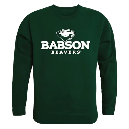 W Republic College Crewneck Sweatshirt Babson College Beavers 508-263